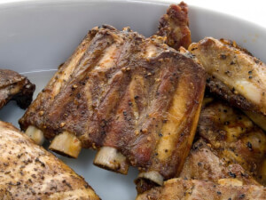recipe for simple oven roasted spare ribs