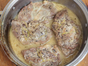 recipe for skillet pork chops and chicken noodle soup