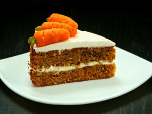 recipe for carrot cake with marzipan carrots