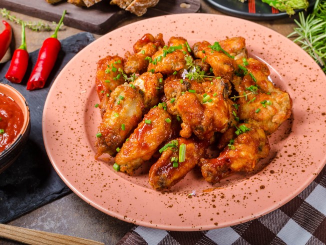 Sriracha Chicken Wings