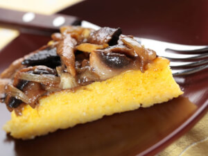 recipe for polenta with wild mushrooms