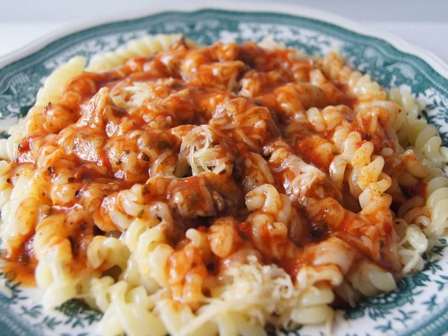 Simple Crock Pot Meatless Spaghetti Sauce Recipe Cdkitchen Com