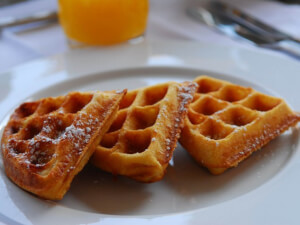 recipe for belgian light 'n crispy waffles