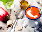 Creamy Roasted Red Pepper Soup