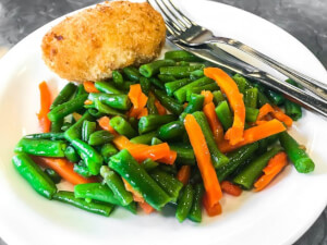 recipe for carrots and green beans