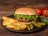 Blue Cheese-Stuffed Burgers