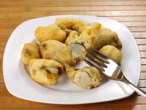 recipe for artichoke fritters with herbed mayonnaise
