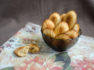 recipe for almond madeleines