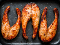 Recipe for Grilled Salmon With Orange Glaze