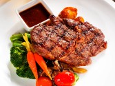 Grilled Chipotle Cinnamon Marinated Rib-Eye Steak