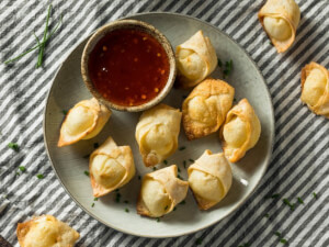 recipe for vegetarian wontons