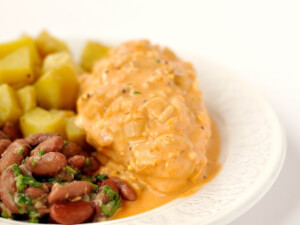 recipe for easy smothered chicken