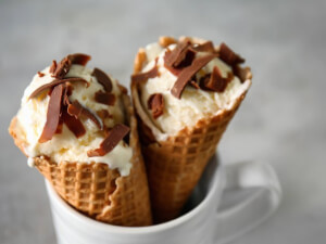 recipe for waffle cones