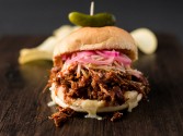 Old South Pulled Pork On A Bun