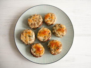 recipe for gene autry's stuffed mushrooms