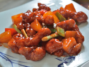 recipe for sweet and sour sauce with chicken broth