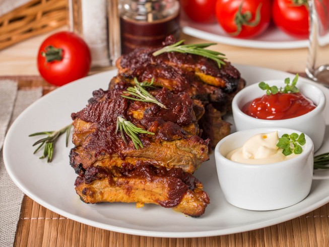 photo of Green Chile Barbecue Sauce