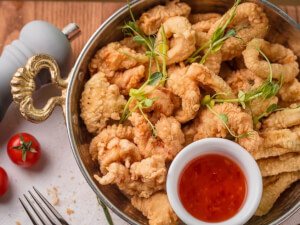 recipe for puffy fried shrimp