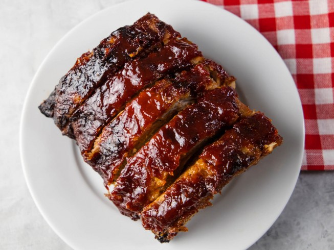 photo of Smoky California-Style Barbecued Spareribs