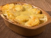 Easy Cheese Soup Potatoes Au Gratin