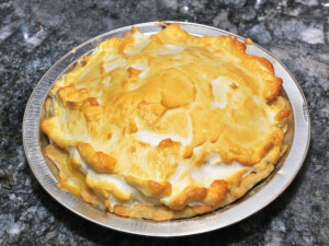 recipe for bullock's heavenly lemon pie with meringue crust