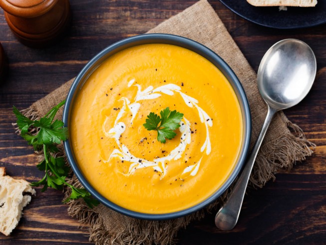 photo of Curried Apple And Butternut Squash Soup