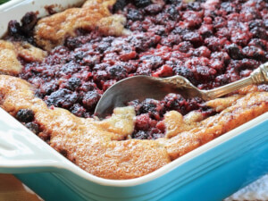 recipe for bisquick one pan fruit cobbler