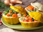 Stuffed Pattypan Squash