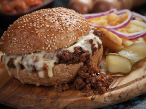 recipe for slow cooker pizza burgers