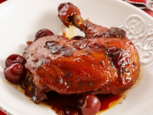 recipe for chicken cherries jubilee