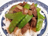 Beef & Snow Peas In Oyster Sauce