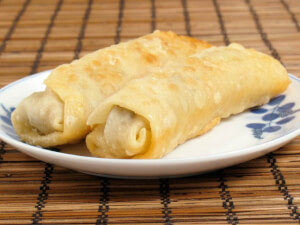 recipe for baked chicken egg rolls