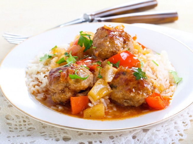 Slow Cooker Sweet and Sour Meatballs