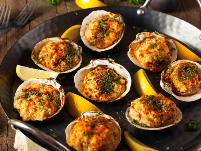 Baked Clams, Appetizers