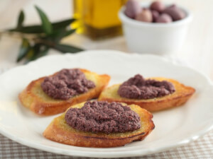 recipe for olivada crostini