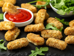 recipe for fried mozzarella sticks