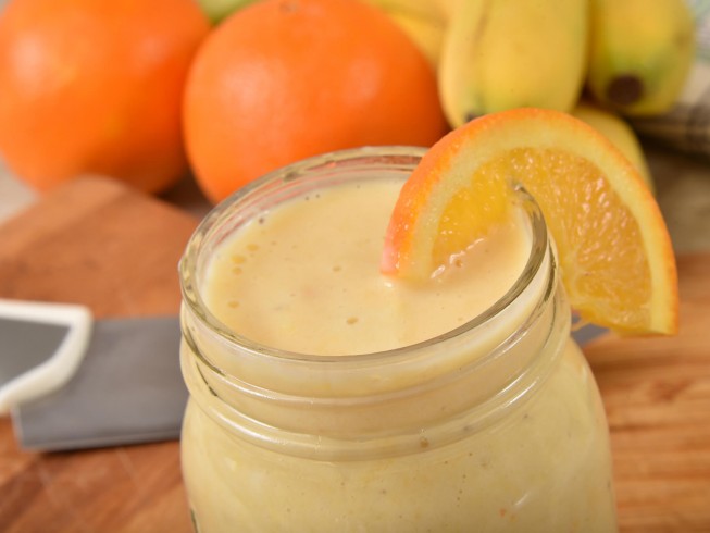 Banana Orange Smoothie Recipe | CDKitchen.com