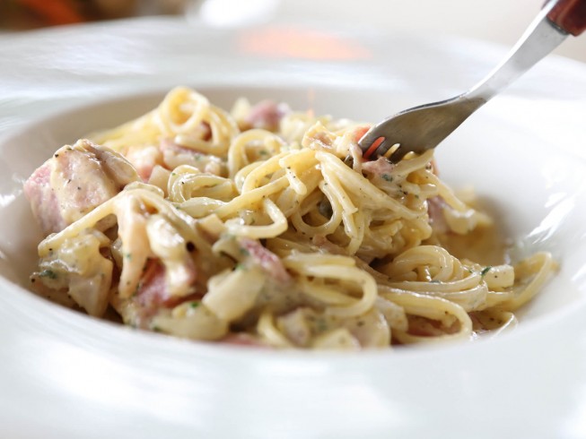 photo of Ham and Cheese Spaghetti