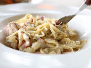 recipe for ham and cheese spaghetti