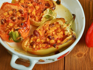 recipe for southwestern stuffed peppers