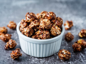 recipe for chocolate popcorn