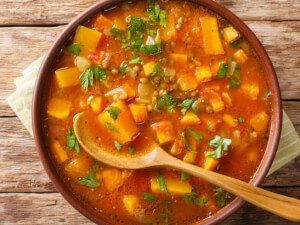 recipe for slow cooker sweet potato lentil stew