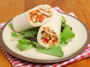 recipe for ranch burrito wraps