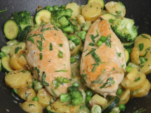 recipe for chicken breasts in tarragon sauce