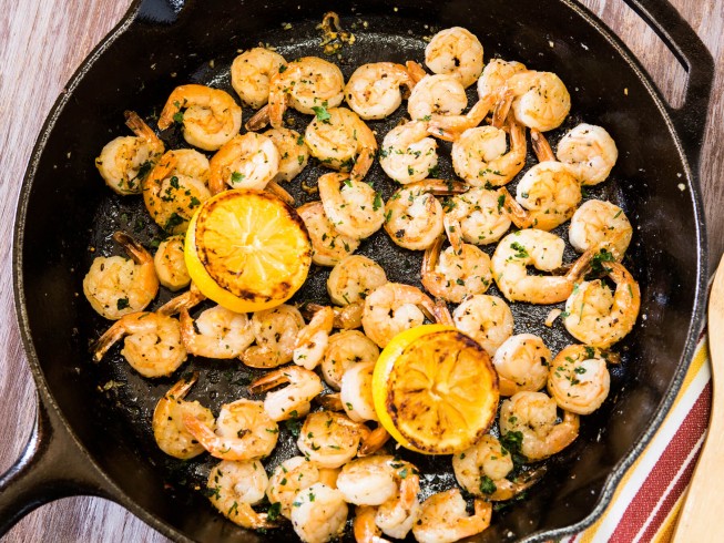 Skillet Shrimp Recipe | CDKitchen.com