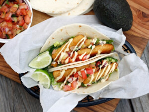 recipe for fish stick fajitas