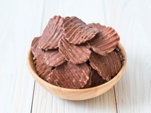 recipe for chocolate covered potato chips