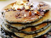 Almond And Blueberry Pancakes Recipe