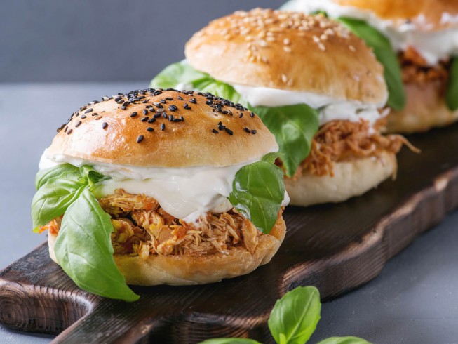 photo of Shredded Chicken Sandwiches