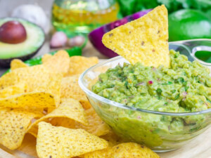 recipe for chunky guacamole verde
